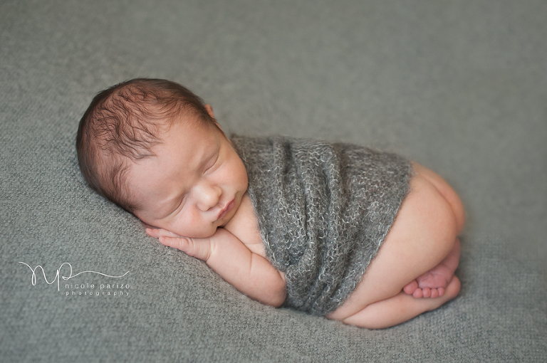 Nicole Parizo Photography | Chicago Newborn Photographer | baby boy